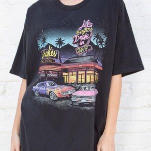 John Galt rita al’s burgers oversized shirt